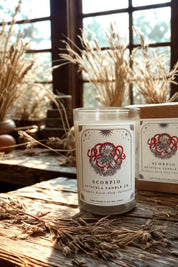 Scorpio Zodiac Candle | for the Alchemist of Shadow + Depth