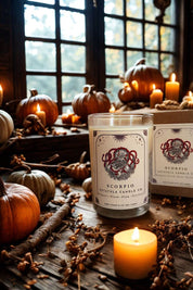 Scorpio Zodiac Candle | for the Alchemist of Shadow + Depth