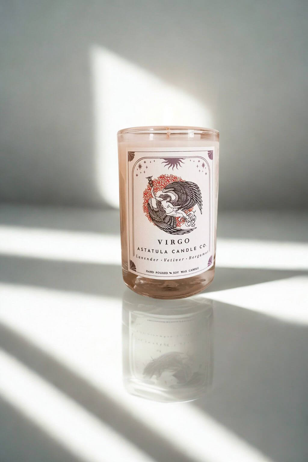 Virgo Zodiac Candle | for the Wise, the Observant, the Quietly Powerful