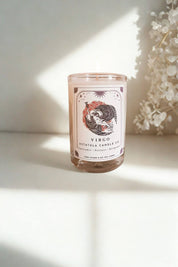 Virgo Zodiac Candle | for the Wise, the Observant, the Quietly Powerful