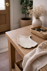 Stone Ginkgo Leaf Tray