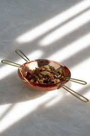 Camden Copper + Brass Tea Strainer