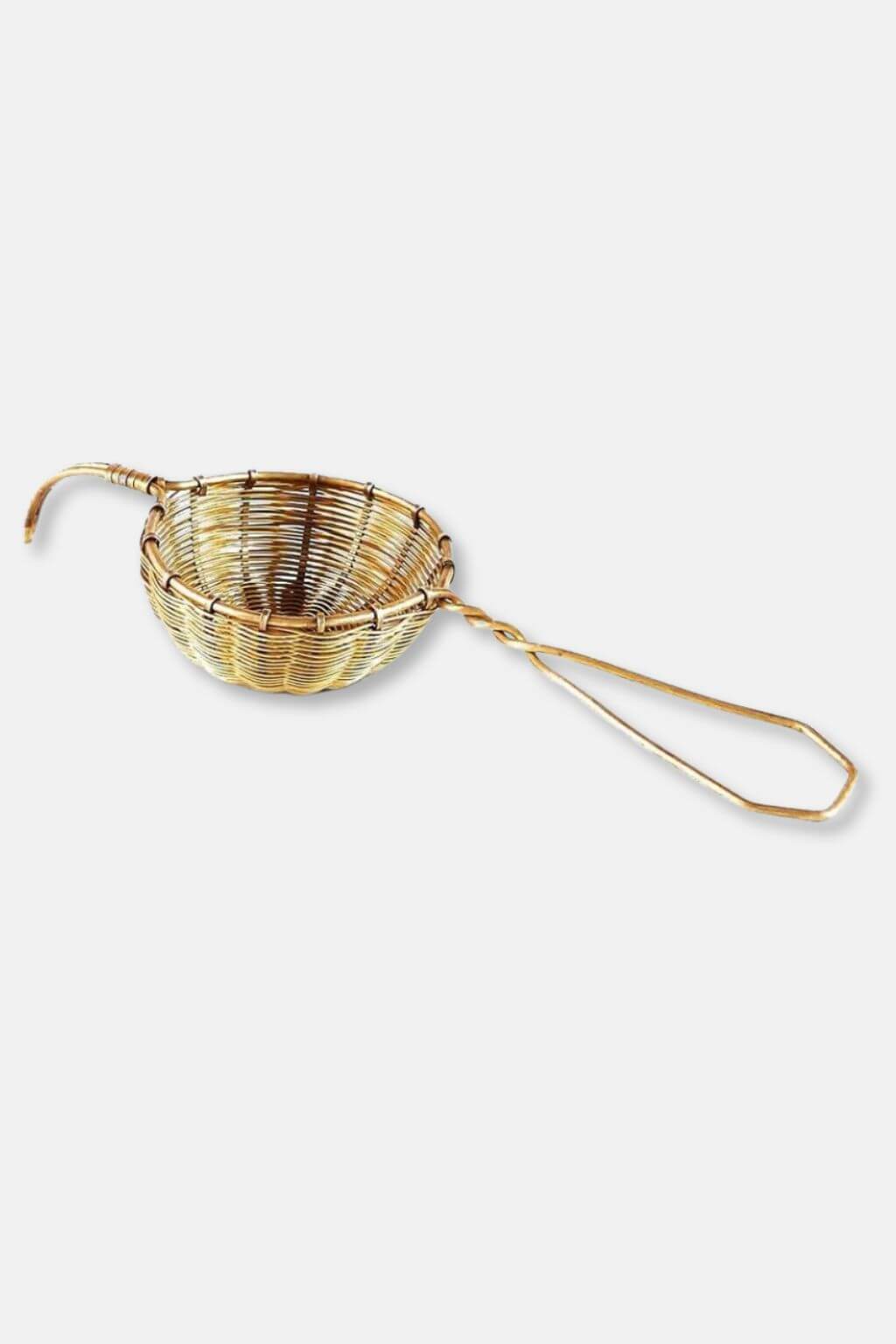 Handwoven Brass Tea Strainer