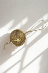 Handwoven Brass Tea Strainer
