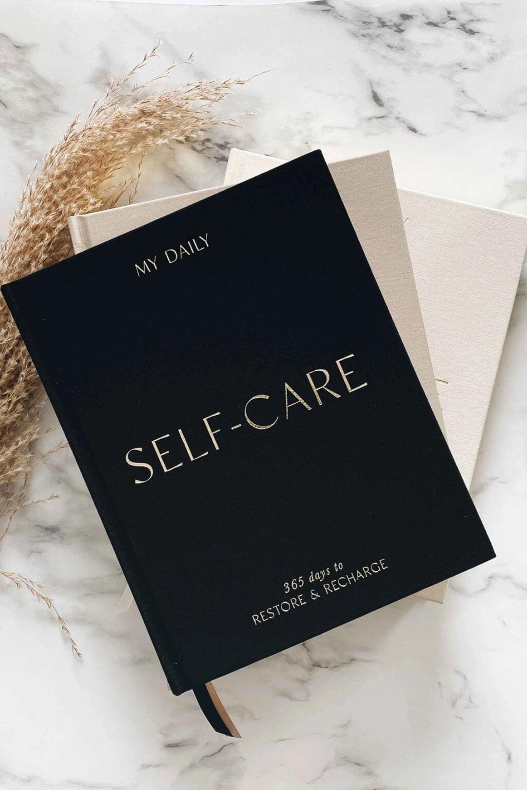 My Daily Self-Care Gratitude + Reflection Journal, Black