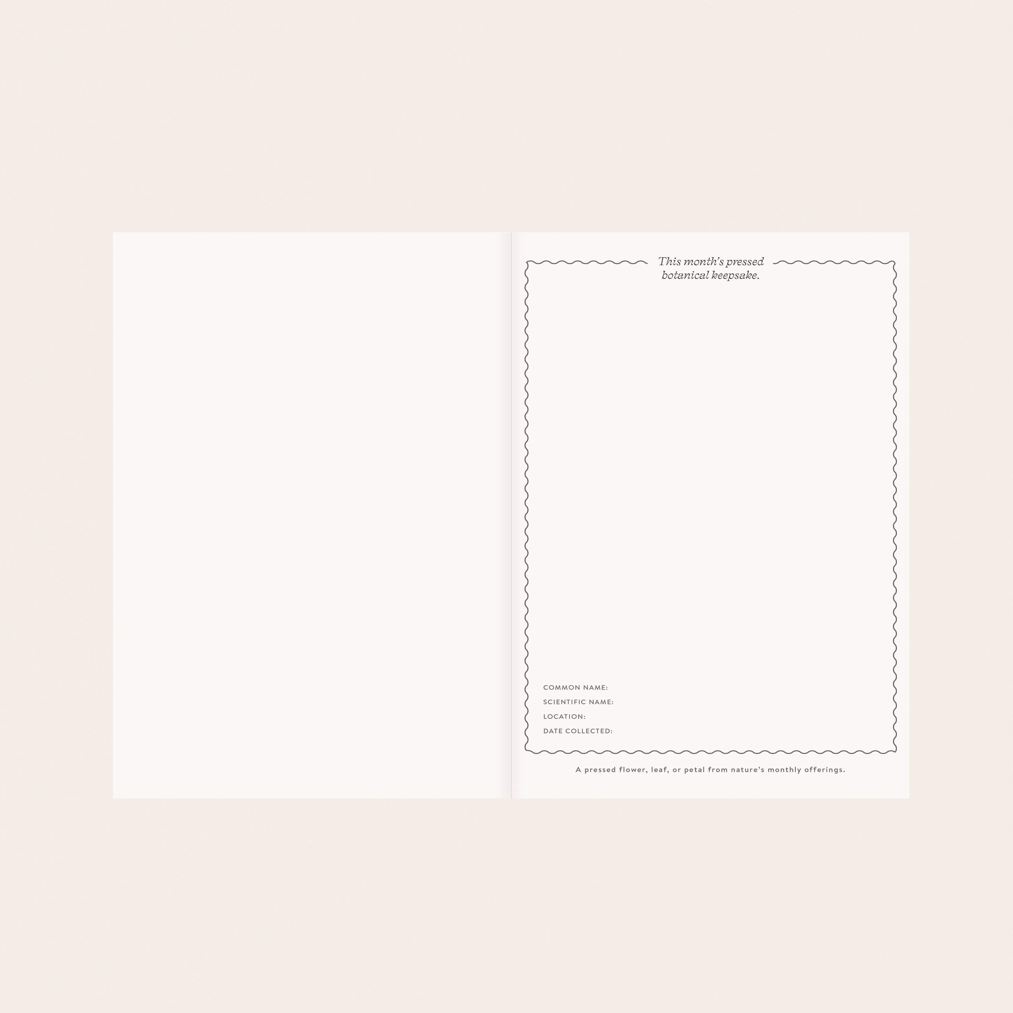 Herbarium | Linen-Bound Undated Planner