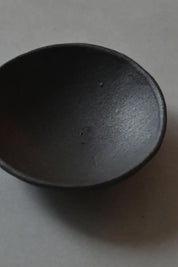 Burning Ritual Raw Black Clay Smudge Bowl