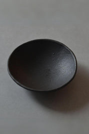 Burning Ritual Raw Black Clay Smudge Bowl