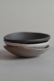 Burning Ritual Raw Black Clay Smudge Bowl