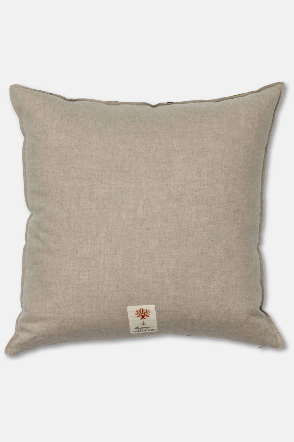 Desert Blooms Embroidered Pillow Cover