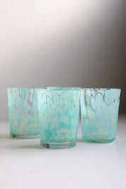 Glacier Handblown Glass Tumblers - Set of 4