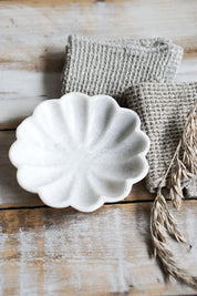 Natural Linen Waffle Dishcloth Set of 2