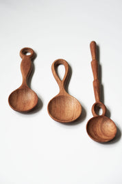 Heritage Quality Doussie Wood Kitchen Spoons, Set of 3