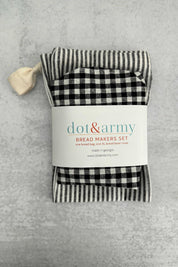 Gingham + Stripe Bread Makers Set