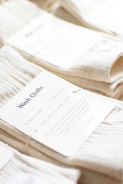 Organic Fair Trade Washcloths, set/4