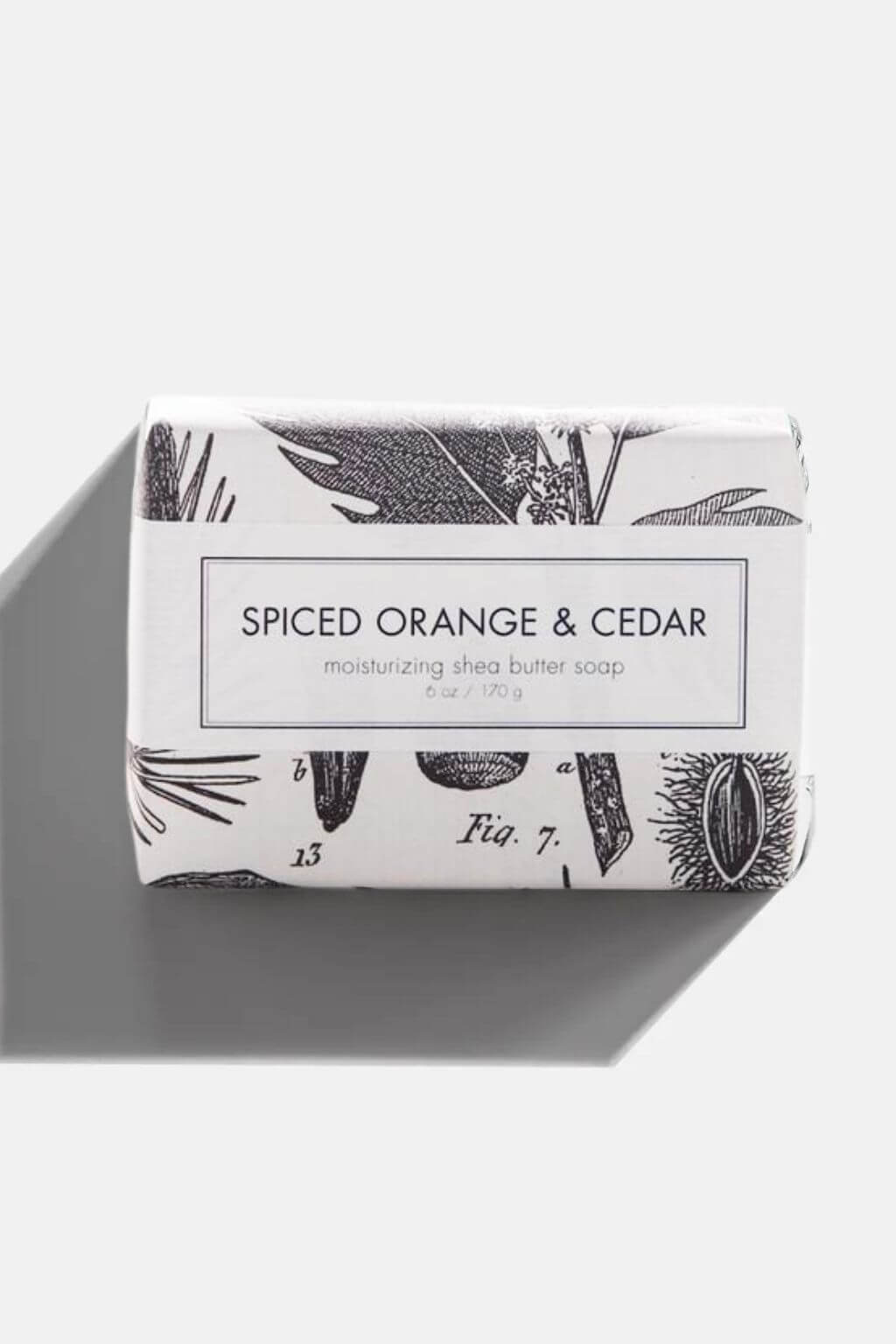 Spiced Orange + Cedar Shea Butter Soap Bar