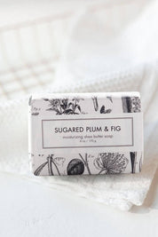 Sugared Plum + Fig Shea Butter Bath Bar