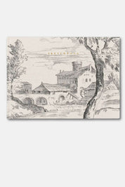 Vintage Landscape Sketchbook
