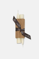 6" Cream Beeswax Taper Candles