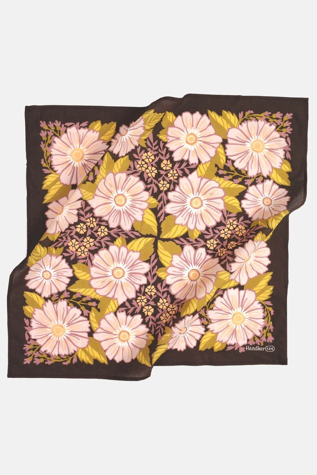 Violet Bandana | Twilight Garden Blossoms