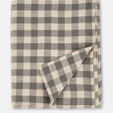 Somerset Grey Gingham Tablecloth