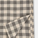 Somerset Grey Gingham Tablecloth