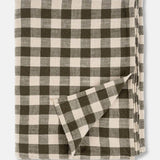 Somerset Olive Gingham Tablecloth