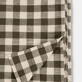 Somerset Olive Gingham Tablecloth