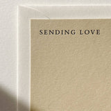 Sending Love | Love + Friendship Card