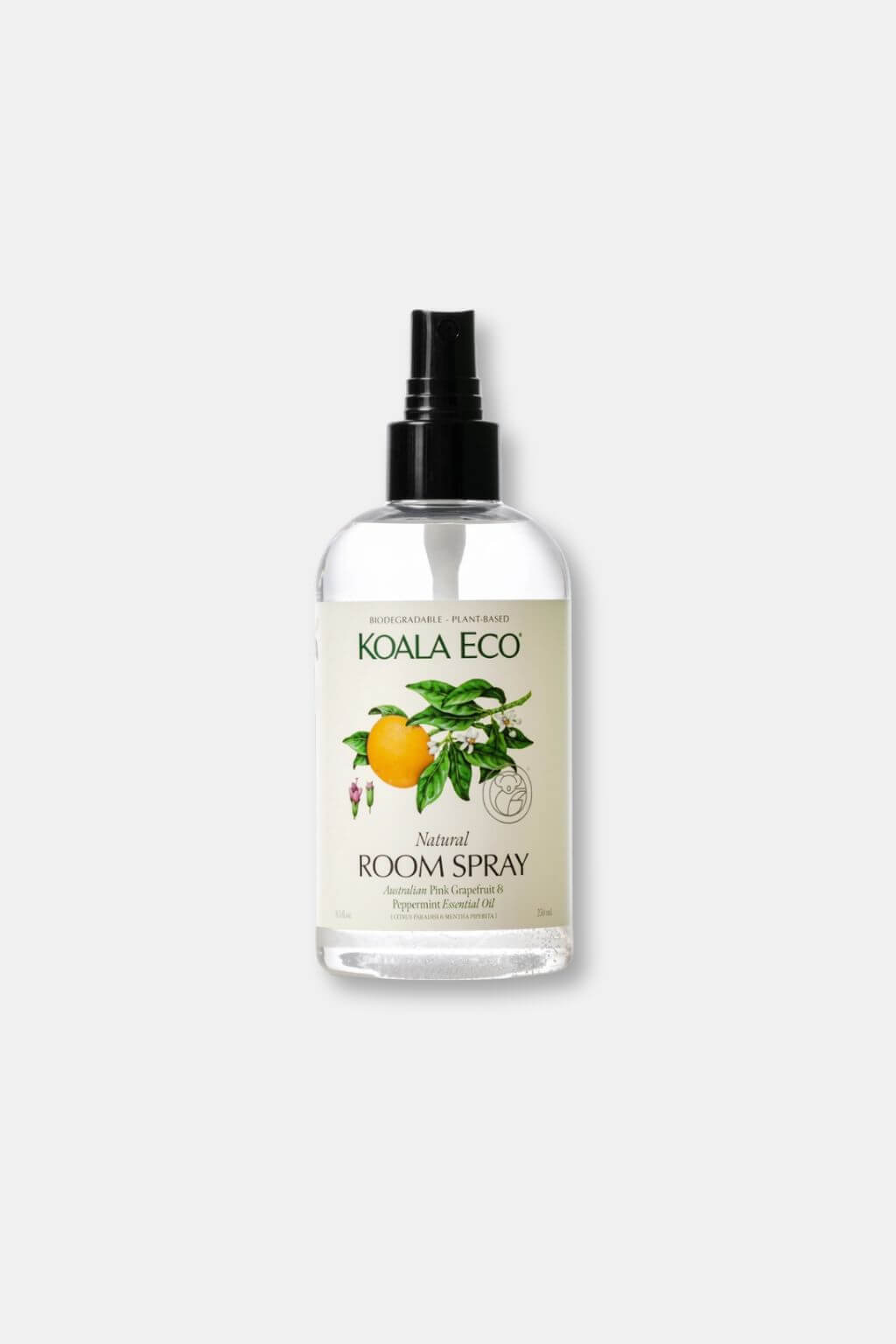 Koala Eco Natural Room Spray bottle on a white background