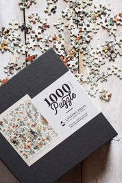 FLEURS | Adolphe Millot Botanical Jigsaw Puzzle - 1000 piece