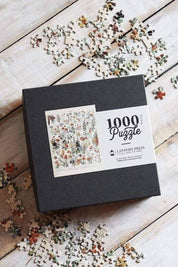 FLEURS | Adolphe Millot Botanical Jigsaw Puzzle - 1000 piece