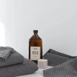 Dark Grey Honeycomb Waffle Hand Towel