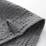 Dark Grey Honeycomb Waffle Hand Towel