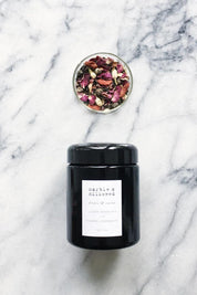 Fleurs + Cacao | Organic Green Tea with Flowers + Chocolate