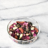 Fleurs + Cacao | Organic Green Tea with Flowers + Chocolate