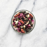 Fleurs + Cacao | Organic Green Tea with Flowers + Chocolate
