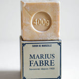 Large Marius Fabre Marseille Soap Cube, 400 grams