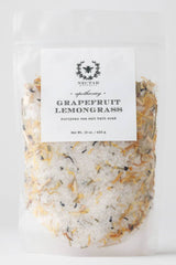 Grapefruit Lemongrass European Sea Salt Bath Soak