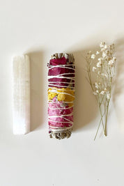 Wellness Wand | Floral Sage Smudge Bundle