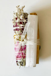 Wellness Wand | Floral Sage Smudge Bundle