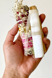 Wellness Wand | Floral Sage Smudge Bundle