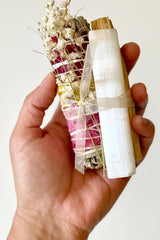 Wellness Wand | Floral Sage Smudge Bundle