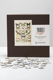 PAPILLONS | Adolphe Millot Butterflies Jigsaw Puzzle - 1000 Piece