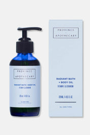 Radiant Bath + Body Oil for Glowing, Nourished Skin