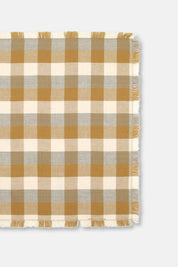 Sunset Double Check Gingham Napkins, Set of 4