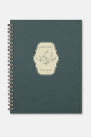 Gathered Recipes | Keepsake Recipe Book: Forest Green Cover