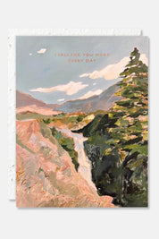 Waterfall | Love + Friendship Card