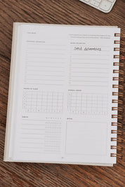 The Self Care Planner, Daily Edition, Dusty Rose