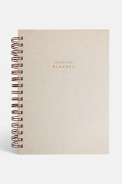 The Self Care Planner, Daily Edition, Sand Grey